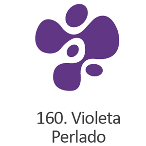 (1555**160) PINT.P/TELA ETER.PERL.160 VIOLETA - LINEA ETERNA - PINTURA PARA TELA ETERNA