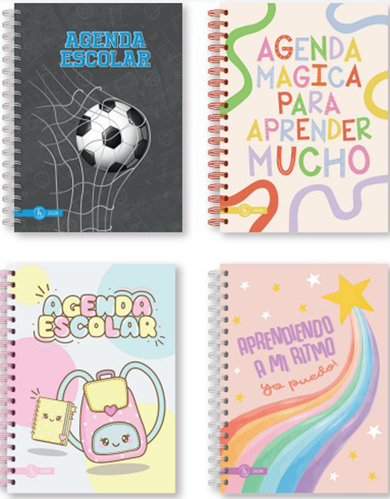 (15571) AGENDA RY N8 ESCOLAR 8009 SV - AGENDAS - AGENDAS