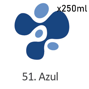 (1558**51) PINT.P/TELA ETER.X250 51 AZUL COB - LINEA ETERNA - PINTURA PARA TELA ETERNA