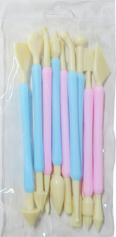 (156361) HERRAM.PLASTICAS X9 (24068) - LINEA ARTISTICA - VARIOS ARTISTICA