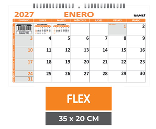 (15815) PLANIF.R 4901 APAI.NA FLEX 35X20 - AGENDAS - REPUESTOS/CALENDARIO