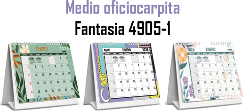 (15881C) PLANIF.R 4905/1 1/2 OF AP.FANT.CARP - AGENDAS - REPUESTOS/CALENDARIO