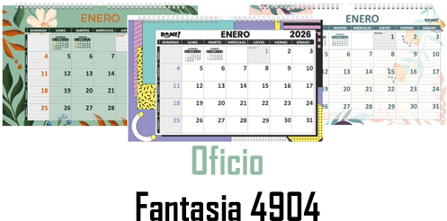 (158832) PLANIF.R 4904 OF APAI FANTASIA - AGENDAS - REPUESTOS/CALENDARIO
