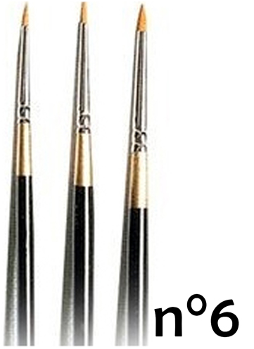(158934) PINCEL DIBU 130 N 6 RED.CORTO - PINCELES Y RODILLOS - PINCELES