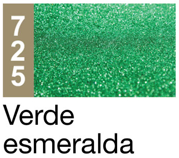 (1596**725) GLITTER AD TUBO 3GRS.VERDE ESM.725 - LINEA ARTISTICA - VARIOS ARTISTICA