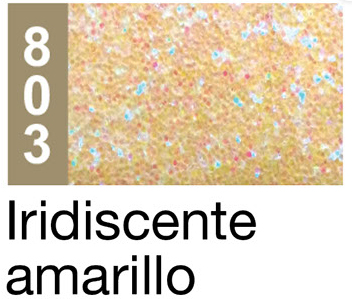 (1596**803) GLITTER AD TUBO 3GRS.IRID.AMAR.803 - LINEA ARTISTICA - VARIOS ARTISTICA