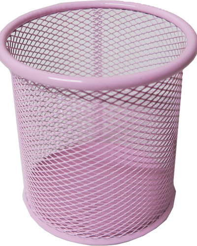 (1603**PRO) POSALAPIZ METAL RED.PASTEL ROSA - LINEA ESCRITORIO - LINEA ESCRITORIO