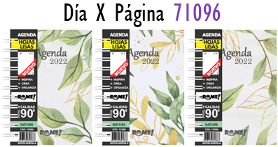 (16051) AGENDA R A6 71096 NATURE DXP HL - AGENDAS 2022 - AGENDAS
