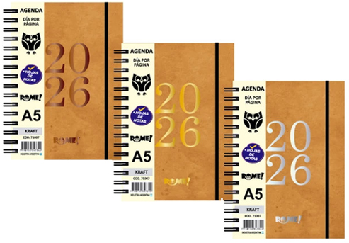(16064) AGENDA R N8 KRAFT 71007 DXP - AGENDAS - AGENDAS