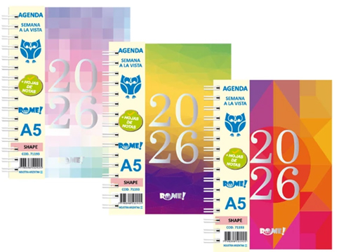 (16145) AGENDA R N8 SHAPE 71193 SV - AGENDAS - AGENDAS