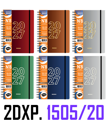 (16272) AGENDA RI N�5 METAL 1505/20 2DXP C - AGENDAS - AGENDAS