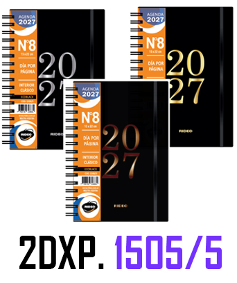 (16275) AGENDA RI N�5 ECOBLACK 1505/5 2DXP - AGENDAS - AGENDAS