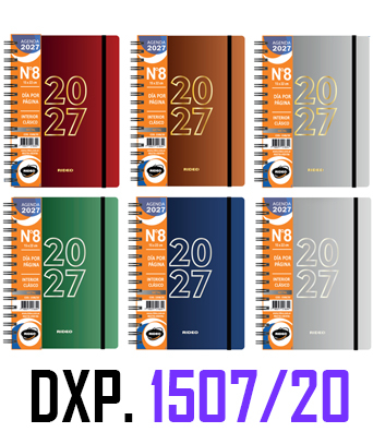 (16297) AGENDA RI N�7 METAL 1507/20 DXP C/E - AGENDAS - AGENDAS