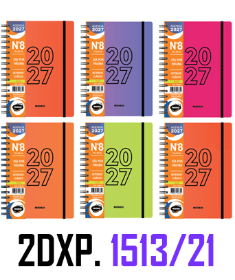 (16370) AGENDA RI A6 NEON 1513/21 2DXP C/E - AGENDAS - AGENDAS
