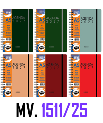 (16385) AGENDA RI N�5 OFFICE 1511/25 MES VI - AGENDAS - AGENDAS