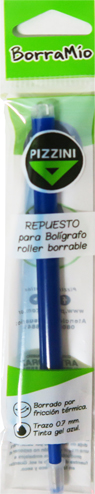 (16404A) REPUESTO P/ROLLER PIZZ.BORRAMIO AZ - BOLIGRAFOS - REPUESTOS BOLIGRAFOS/ROLLER