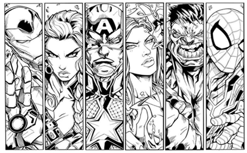 (1644**105) BASTIDOR 20X40 MARVEL 105 - LINEA ARTISTICA - BASTIDORES