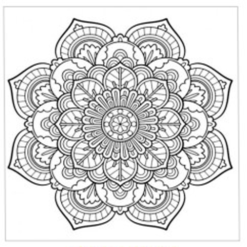 (1645**215) BASTIDOR 20X20 MANDALA 215 - LINEA ARTISTICA - BASTIDORES