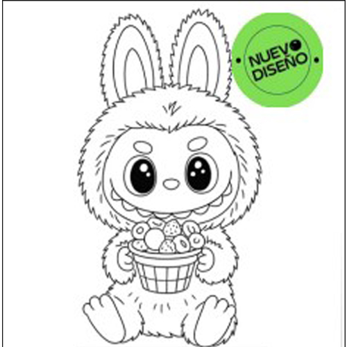 (1645**255) BASTIDOR 20X20 LABUBU 255 - LINEA ARTISTICA - BASTIDORES