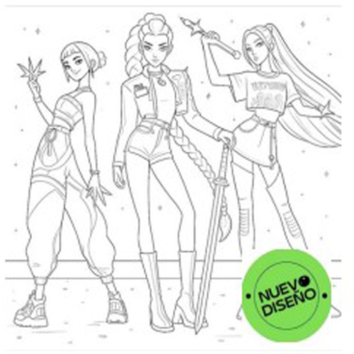 (1645**259) BASTIDOR 20X20 GUERRERAS 259 - LINEA ARTISTICA - BASTIDORES