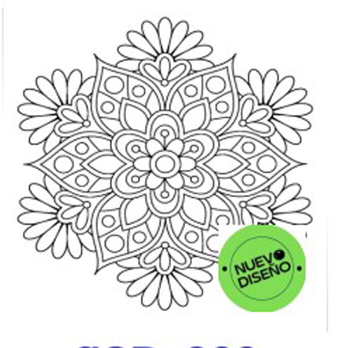 (1645**266) BASTIDOR 20X20 MANDALA 266 - LINEA ARTISTICA - BASTIDORES