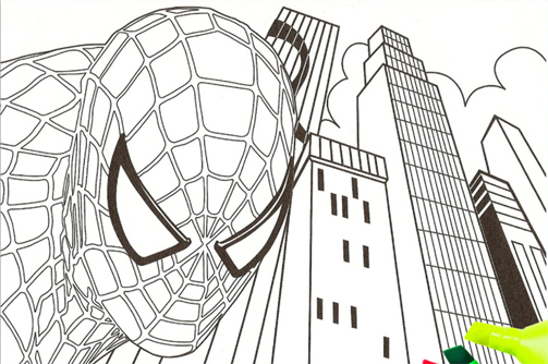 (1646**310) BASTIDOR 20X30 SPIDERMAN 310 - LINEA ARTISTICA - BASTIDORES