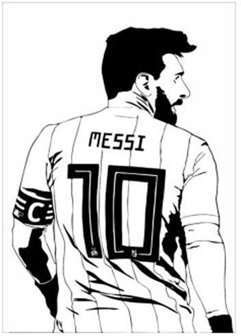 (1646**333) BASTIDOR 20X30 MESSI 333 - LINEA ARTISTICA - BASTIDORES