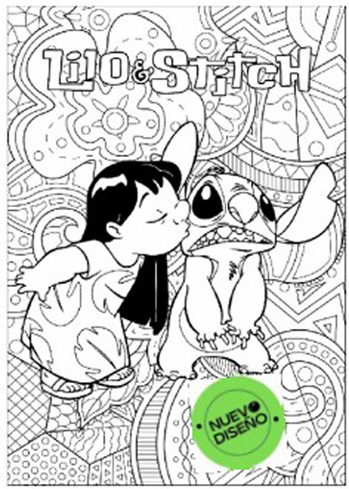 (1647**529) BASTIDOR 30X40 LILO Y STITCH 529 - LINEA ARTISTICA - BASTIDORES