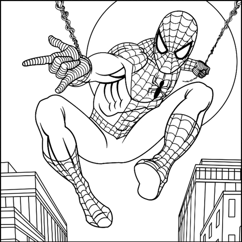 (1648**405) BASTIDOR 40X40 SPIDERMAN 405 - LINEA ARTISTICA - BASTIDORES