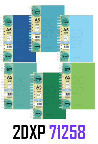 (165215) AGENDA RO A6 AQUA 71258 2DXP C/E - AGENDAS - AGENDAS