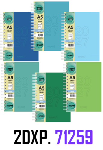 (165218) AGENDA RO N�8 AQUA 71259 2DXP C/E - AGENDAS - AGENDAS