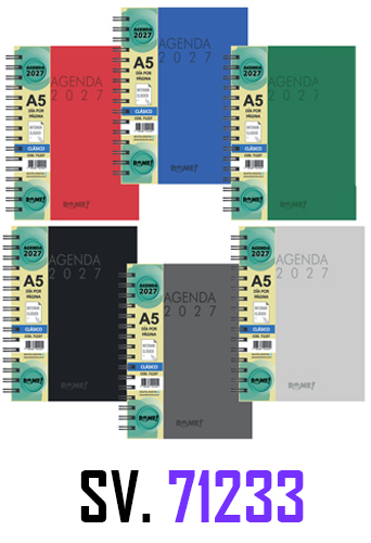 (165229) AGENDA RO N�8 CLASICA 71233 SV C/E - AGENDAS - AGENDAS