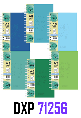 (165236) AGENDA RO A6 AQUA 71256 DXP C/E - AGENDAS - AGENDAS