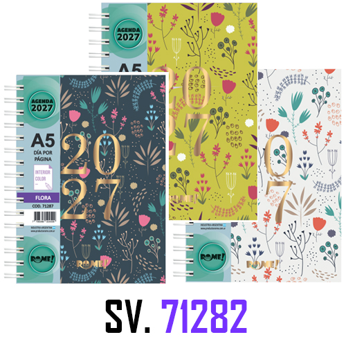(165237) AGENDA RO A6 FLORA 71282 SV C/E - AGENDAS - AGENDAS