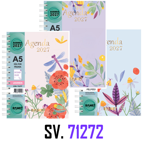 (165238) AGENDA RO A6 LAVANDA 71272 SV C/E - AGENDAS - AGENDAS