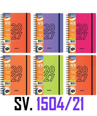 (16524) AGENDA RI N�8 NEON 1504/21 SV C/E - AGENDAS - AGENDAS