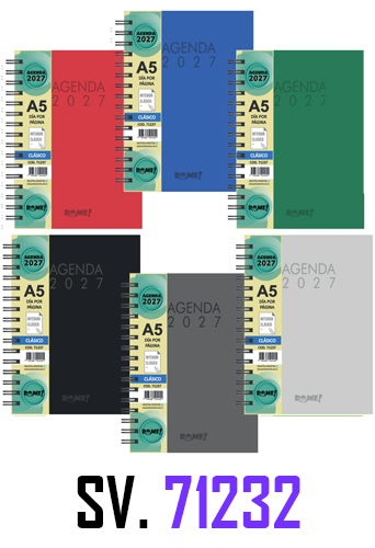 (165241) AGENDA RO A6 CLASICA 71232 SV C/E - AGENDAS - AGENDAS