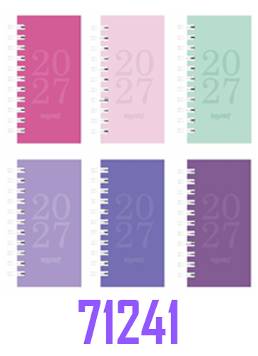 (165246) AGENDA RO POCKET PASTEL 71241 C/E - AGENDAS - AGENDAS