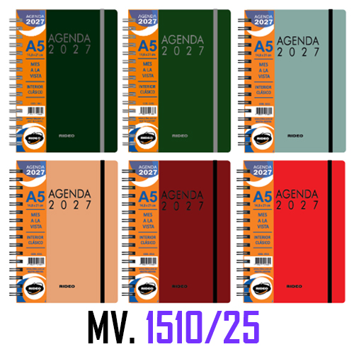 (165316) AGENDA RI A4 OFFICE 1510/25 MES VIS - AGENDAS - AGENDAS