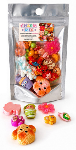 (168328) KIT CHARM MIX RESINA SIFAP - LINEA ARTISTICA - MANUALIDADES