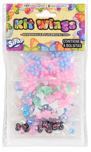 (168426) KIT WINGS SIFAP X4 - LINEA ARTISTICA - MANUALIDADES