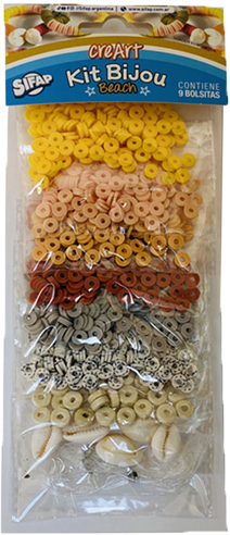 (1685**BE) KIT BIJOU SIFAP BEACH - LINEA ARTISTICA - MANUALIDADES