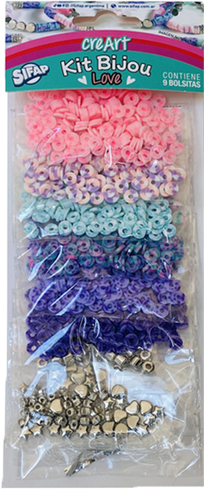 (1685**LO) KIT BIJOU SIFAP LOVE - LINEA ARTISTICA - MANUALIDADES