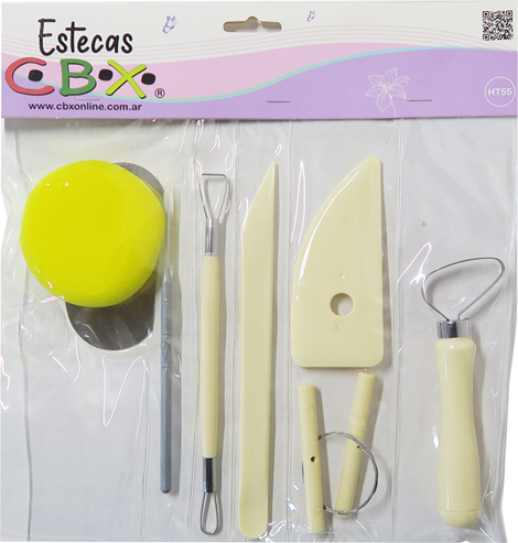 (168902) SET HERRAMIENTAS P/CERAMICA X8 - LINEA ARTISTICA - VARIOS ARTISTICA