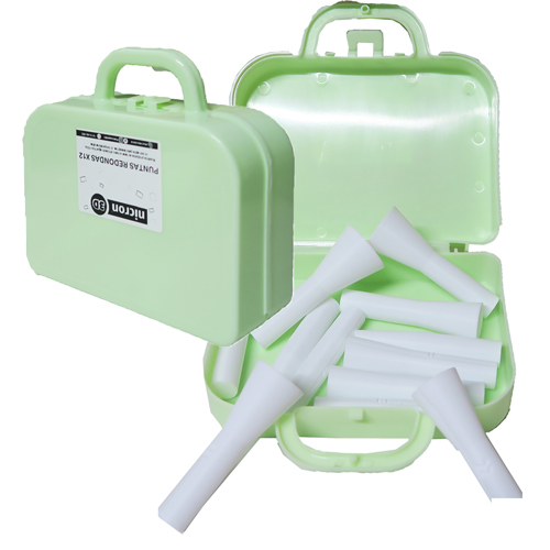 (169625) VALIJA NICRON PUNTAS REDONDAS X12 - LINEA ARTISTICA - VARIOS ARTISTICA