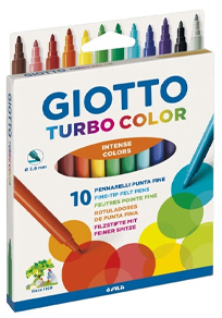 (171003) MARCADOR GIO X10 COLORES SURT. - MARCADORES - MARCADOR ESCOLAR