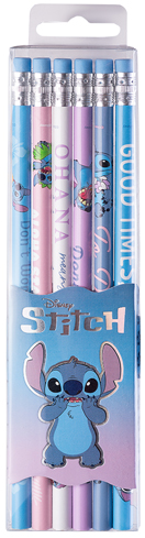 (171143S) LAPIZ GRAFITO MOO STITCH C/GOMA - LAPICES GRAFITO - LAPICES GRAFITO