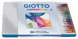 (171154) LAPICES GIO SUPERMINA LATA X36 - LAPICES COLOR - LAPICES COLOR