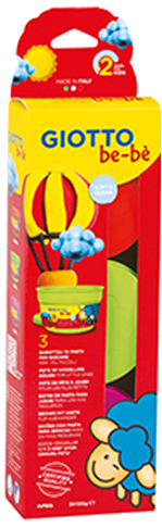 (171168) MASA GIO X3 BEBE 100GRS(NA/VE/MG) - LINEA ARTISTICA - PLASTILINAS Y MASAS