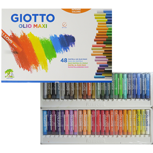 (171248) PASTELES GIOTTO AL OLEO MAXI X48 - LINEA ARTISTICA - VARIOS ARTISTICA